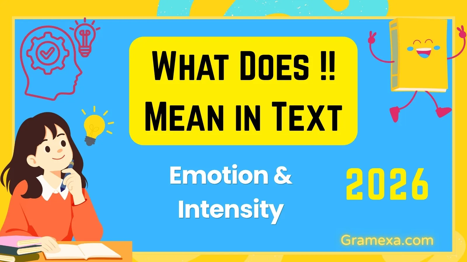 What Does !! Mean in Text
