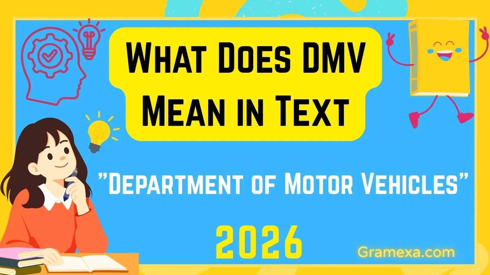 What Does DMV Mean in Text