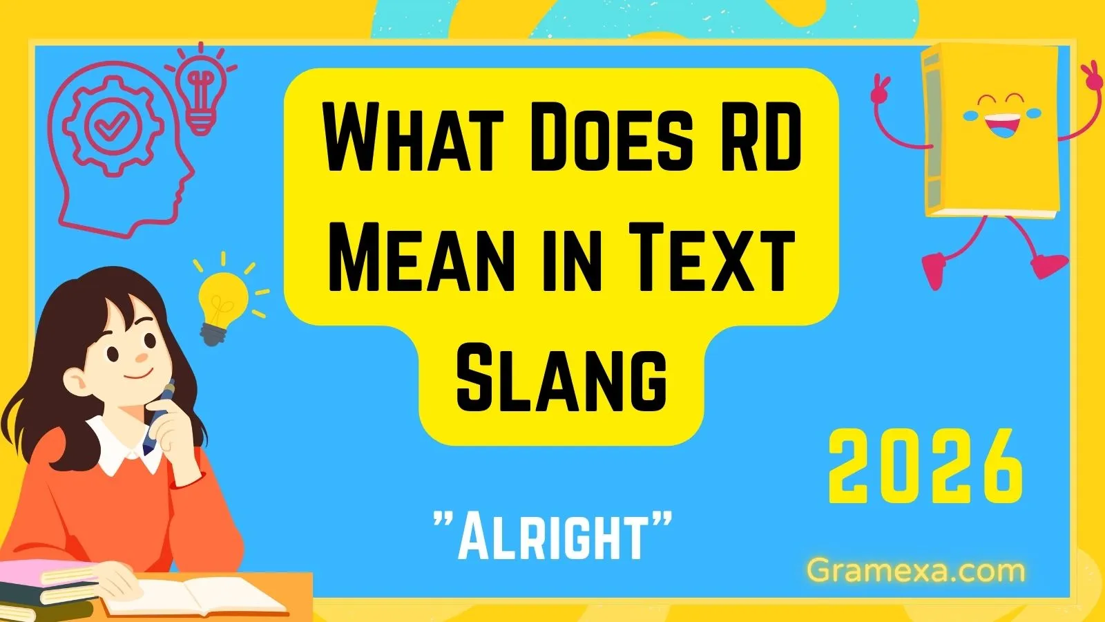What Does RD Mean in Text Slang