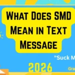 What Does SMD Mean in Text Message