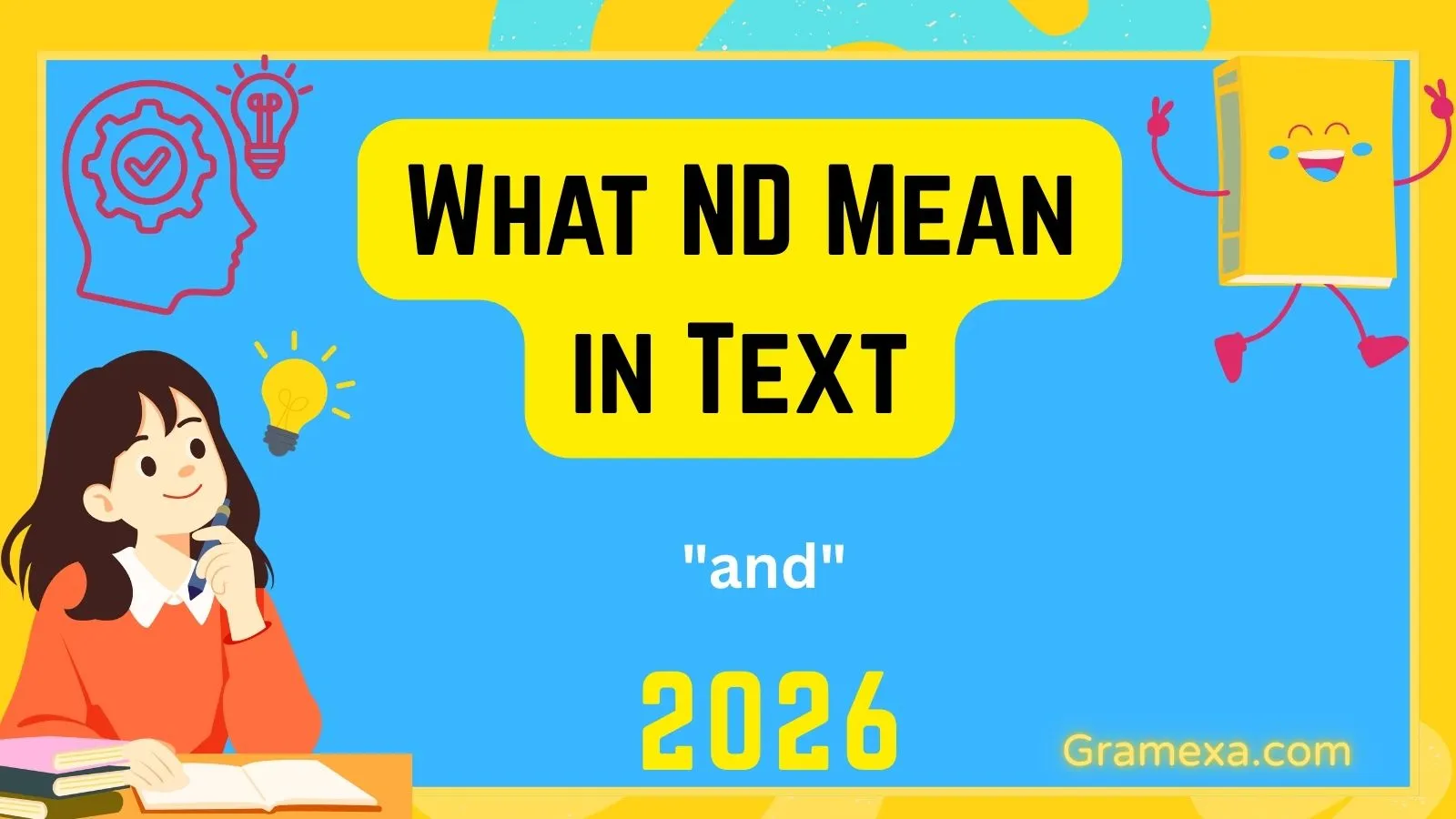 What ND Mean in Text